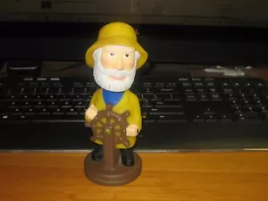 Gorton's Fisherman 7" Vinilo Bobblehead Mariscos Publicidad Promocional 2001 - Imagen 1 de 8