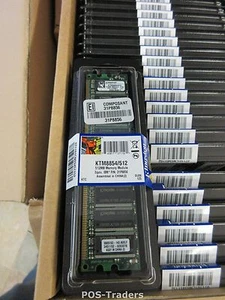 Kingston 512MB KTM8854/512 NEU Equiv. Compaq 31P8856 non-ECC PC-2700u DDR1 NEW - Afbeelding 1 van 3