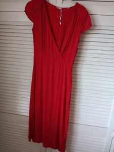 Jack Wills Red Long maxi dress size 8  For Evenings And Occasions  - Picture 1 of 6
