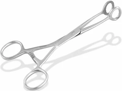 Piercing Klemme Zange Oval geschlossen Piercingklemme Piercingzange Edelstahl - Bild 1 von 4