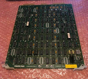 PRINTRONIX P300/600 MAIN LOGIC BOARD CONFIGURATION 3 LOGIC B9 PCBA 106594-001 - Bild 1 von 1