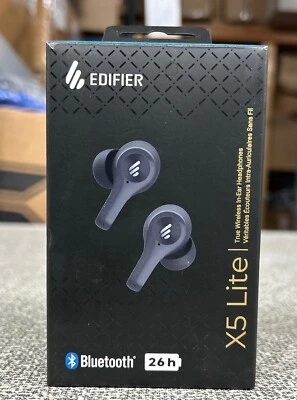 Edifier X5 Lite True Wireless Auriculares Intrauditivos Bluetooth 5.3 Auriculares - Negros Foto 1 de 3