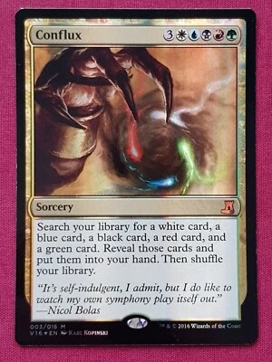 Magic The Gathering FROM THE VAULT LORE FOIL CONFLUX FTV card MTG - Image 1 of 2