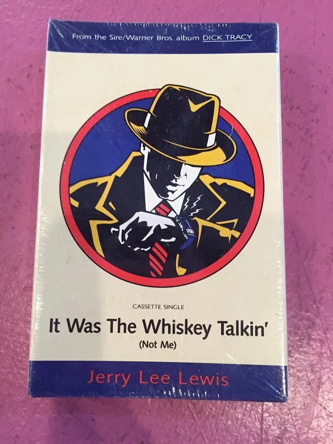 Cassette Single Dick Tracy Madonna Jerry Lee Lewis It was the whisky talkin new - Image 1 of 1