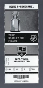 Game #3 - 2012 NHL STANLEY CUP FINALS NJ DEVILS @ LOS ANGELES KINGS FULL TICKET - Picture 1 of 1