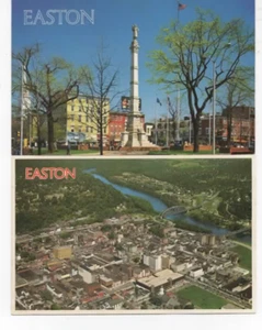 2 EASTON, PENNSYLVANIA, Postcards, Lot - Picture 1 of 2