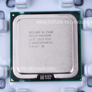 Intel Pentium Dual-Core E5800 SLGTG CPU 800/3.2 GHz LGA 775 100% Work - Picture 1 of 1