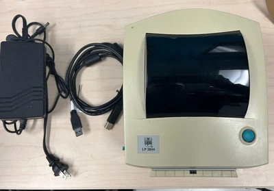Zebra UPS LP2844 Direct Thermal Barcode Label Printer USB Serial Parallell - Image 1 of 4