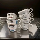 1996 Baileys Irish Cream Limited Edition Anthropomorphic Winking Footed Cups