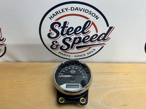 Velocímetro de cuadro de instrumentos genuino Harley-Davidson doble negro 70900762 - Imagen 1 de 5