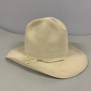 Resistol Western Cowboy Hut 7 3/8 selbstkonform 4 XXXX Biber hellbraun signiert - Bild 1 von 16