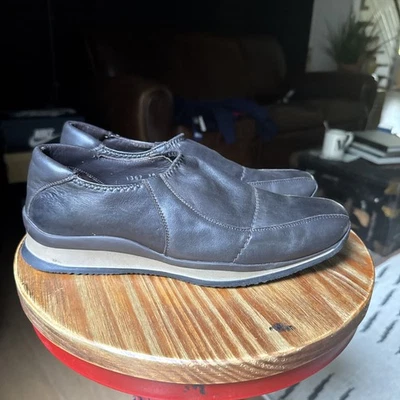 Zapatos PRADA Para Mujer Zapatos De Colección Cuero Marrón Talla 38/8.5w EE. UU. Foto 1 de 4