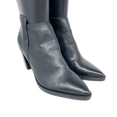 Dolce Vita Women's Spade Pointed Toe Ankle Block Heel Boots Black Size 7 - Image 1 of 4