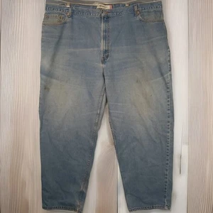Levis 560 Jeans Herren 52x32 Comfort Fit Mid Rise Medium Wash Blau Denim Loose Y2K - Bild 1 von 14