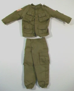 Figura de acción del siglo XXI escala 1/6 camisa y pantalones aerotransportados de Estados Unidos traje militar - Imagen 1 de 5