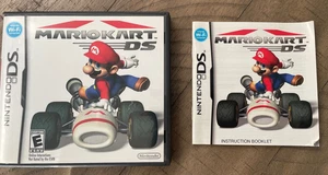 ☀️ Case and Manual Only NO GAME Mario Kart DS Nintendo DS Authentic - Picture 1 of 1