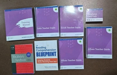 IMSE Morphology Plus Teacher Guides & Training Manual w/Morphology Cards Free SH - Image 1 of 4