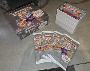 GARBAGE PAIL KIDS Kids At Play Full BLACK BORDER 200 Card Set + BOX + 6 packs - Picture 1 of 7