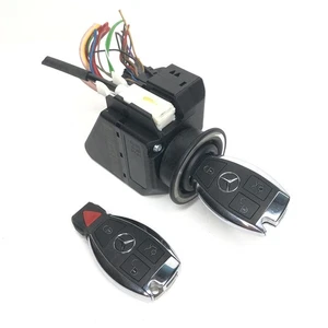 1998-1999 Mercedes C230 C280 CLK320CLK4 Ignition Switch Module w/ 2 Key Fobs OEM - Picture 1 of 16