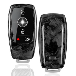 Carbon Fiber Car Key Shell Case Protector Cover for Benz A Class S-Class G-Class - Picture 1 of 8