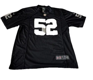 Khalil Mack Las Vegas Raiders Nike Game Jersey – Black Size XL - Picture 1 of 9
