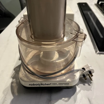 Robot Chef Procesador de Alimentos Hecho por Robot-Coupe Francia. Vintage años 80 funcionando y en muy buen estado - Imagen 1 de 4