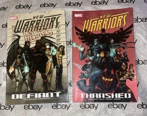Nuevos Guerreros Vol 1 Defiant y Vol 2 Thrashed - Marvel TPB PRIMERAS IMPRESIONES EN MUY BUENA CONDICIÓN - Imagen 1 de 6