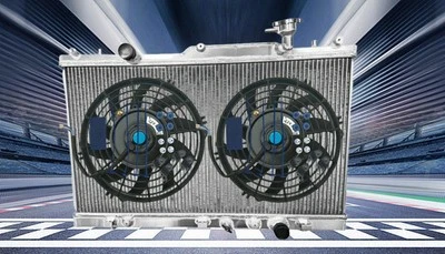 Radiator+FAN for Suzuki Kizashi All Models A6B424/ RE91S/RF91S 2.4L 2010-2013 AT - Image 1 of 4