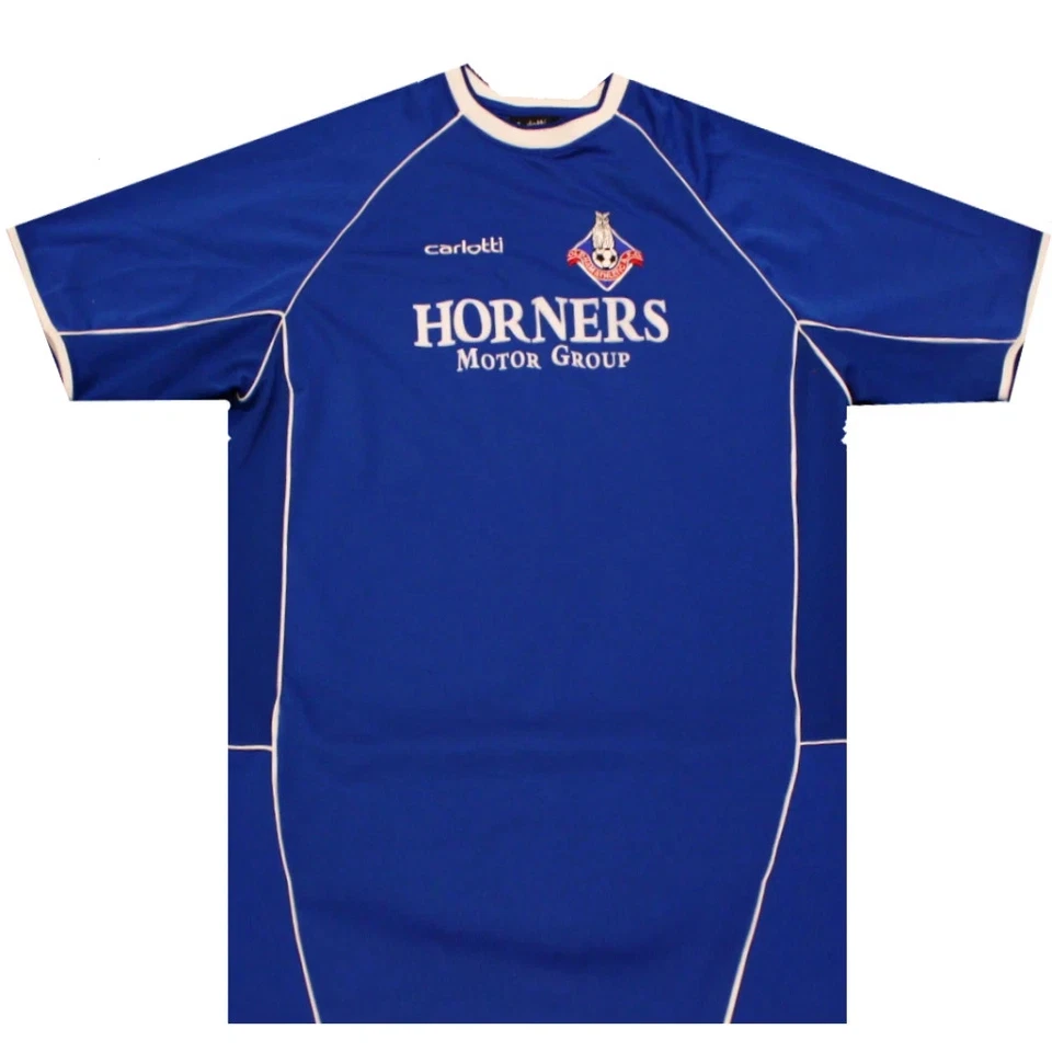 Oldham Athletic 2002-2003 Home Football Shirt (Excellent) XXL - Image 1 of 1
