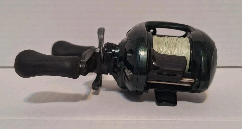 Shimano Curado 201G6 Left Hand Retrieve 6.5:1 Green Baitcast Ree Used Excellent  - Image 1 of 4