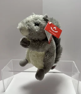 Aurora World Plüsch Mini Flopsie NUTTY das graue Eichhörnchen 8 Zoll Stofftier Neu - Bild 1 von 4