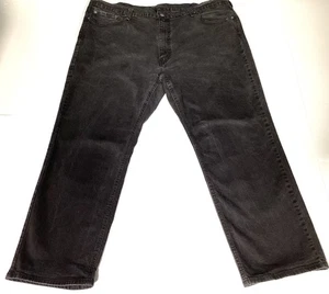 Jeans Levis para Hombres 44 x 32 Negro Denim 541 Calce Atlético Cónico Elastizado Grande Alto - Imagen 1 de 11