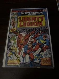 MARVEL PREMIERE #29 Vf- Marvel 1976 1st Liberty Legion Don Heck & Jack Kirby - Picture 1 of 7
