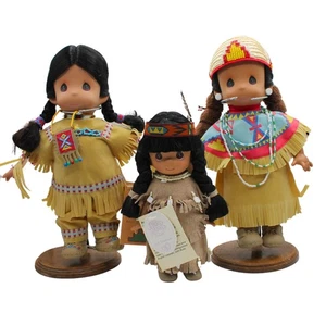 Precious Moments | Lot of 3: Pocahontas, Tsumukikatu & Yakima | No Boxes - Picture 1 of 4