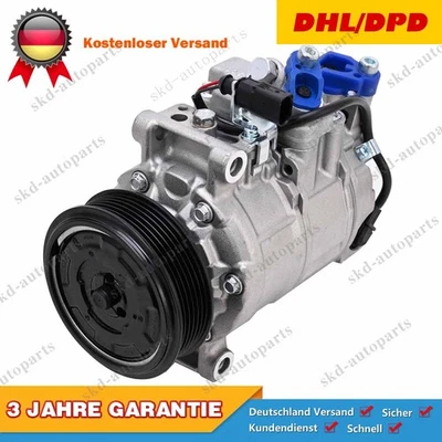 KOMPRESSOR KLIMAANLAGE FÜR AUDI A4 B6 8E A6 C6 4F AB 2.0 TDI 2.0 TFSI	 - Bild 1 von 4