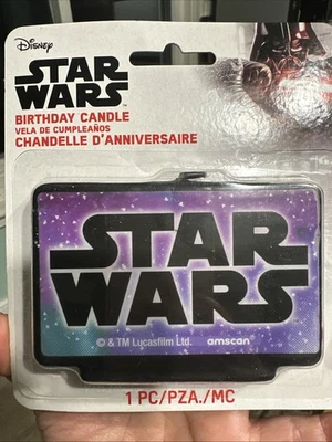Vela de cumpleaños Disney Star Wars nueva Foto 1 de 3