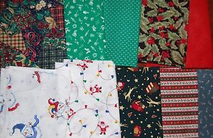 Lot#a, 100pcs CHRISTMAS quilt blocks, cotton fabric charm pack, 6.5" squares