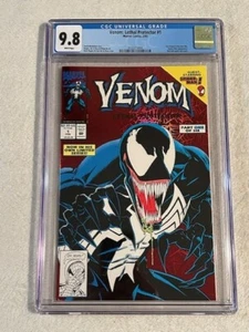 VENOM LETHAL PROTECTOR 1 CGC 9.8 WHITE PAGES!!! - Picture 1 of 3