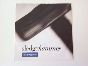PETER GABRIEL - 1986 Vinyl 45rpm 7-Single - SLEDGEHAMMER - Picture 1 of 4