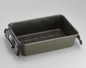 TOYO STAHL M-8 Teile Box schwarz/molitary grün/klar FedEx - Bild 1 von 3