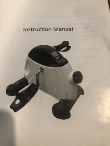 DECELI Under Desk Bike Pedal Exerciser - Portable Mini Exercise Bike for Arm/... - Picture 1 of 6