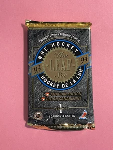 1993-94 The Leaf Set PREMIUM EDITION - Series 1 - 1 Pack - NEVER SEARCHED!! - Picture 1 of 2