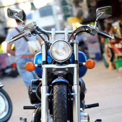 Espejos retrovisores para moto Suzuki Katana 600 750 1100 SV650 SV1000 8/10 MM Foto 1 de 4