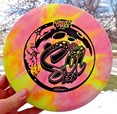 Discraft Dyed ESP Glo Sol "Great Lakes Edition", 173-174g - Image 1 of 4