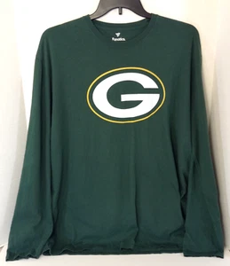 Green Bay Packers Aaron Rodgers #12 Shirt Men 2XL Green Long Sleeve NFL Sports - Picture 1 of 10