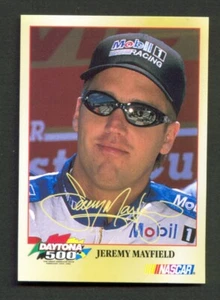 Tarjeta Hasbro Daytona 500 Jeremy Mayfield 1998 Penske Kranefuss Racing NASCAR - Imagen 1 de 2