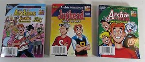Lot of 3  Archie's Double Digest Magazine mini booklet Comics Comic book