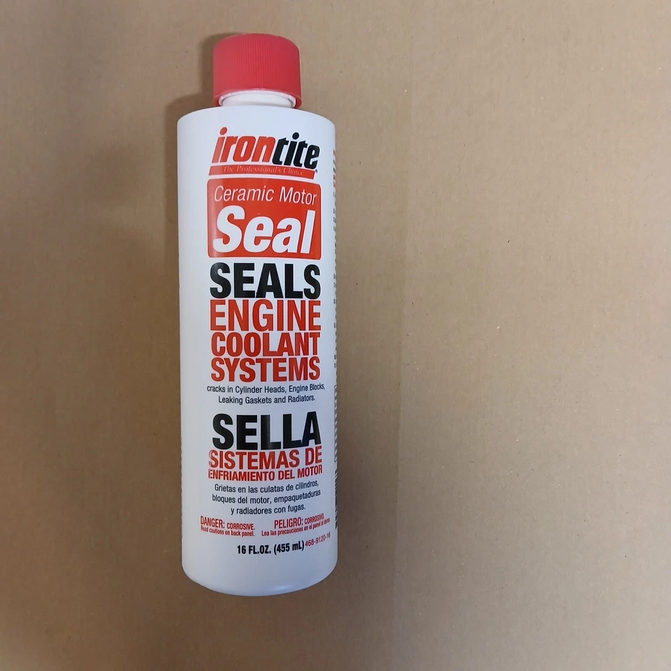 Irontite Ceramic Block Seal Motor Seal 455ml 16oz US - Image 1 of 4