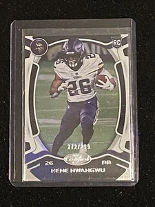 Kene Nwangwu 2021 Certified Mirror Parallel Rookie #d /299 Vikings #134 - Picture 1 of 2