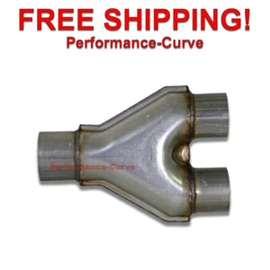 Single 2.5" / Dual 2.25" Y Pipe Universal Custom Exhaust - SU4-3 - Bild 1 von 4